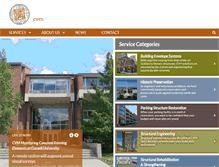 Tablet Screenshot of cvmprofessional.com
